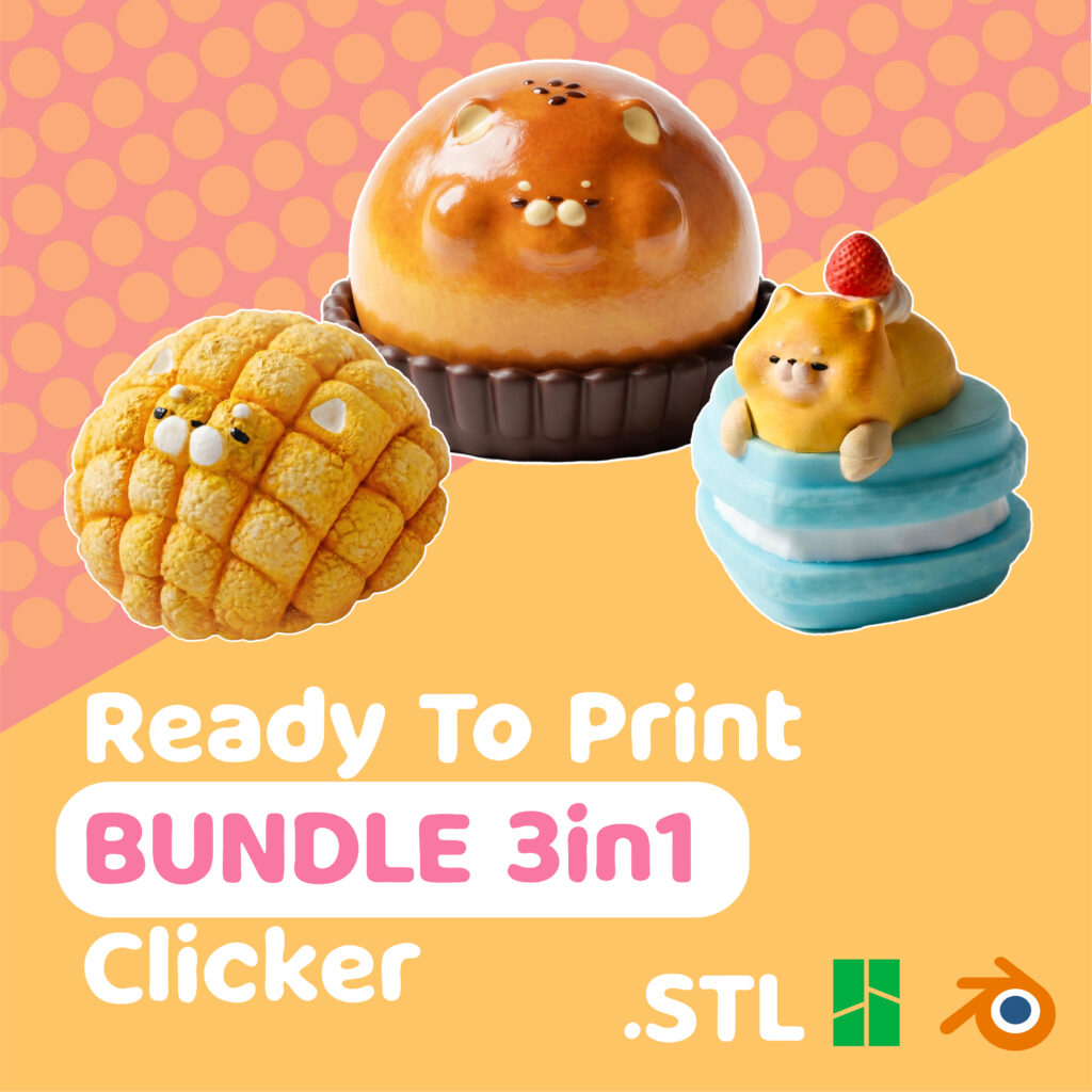 Bundle 3in1 Kipum 3D Print File