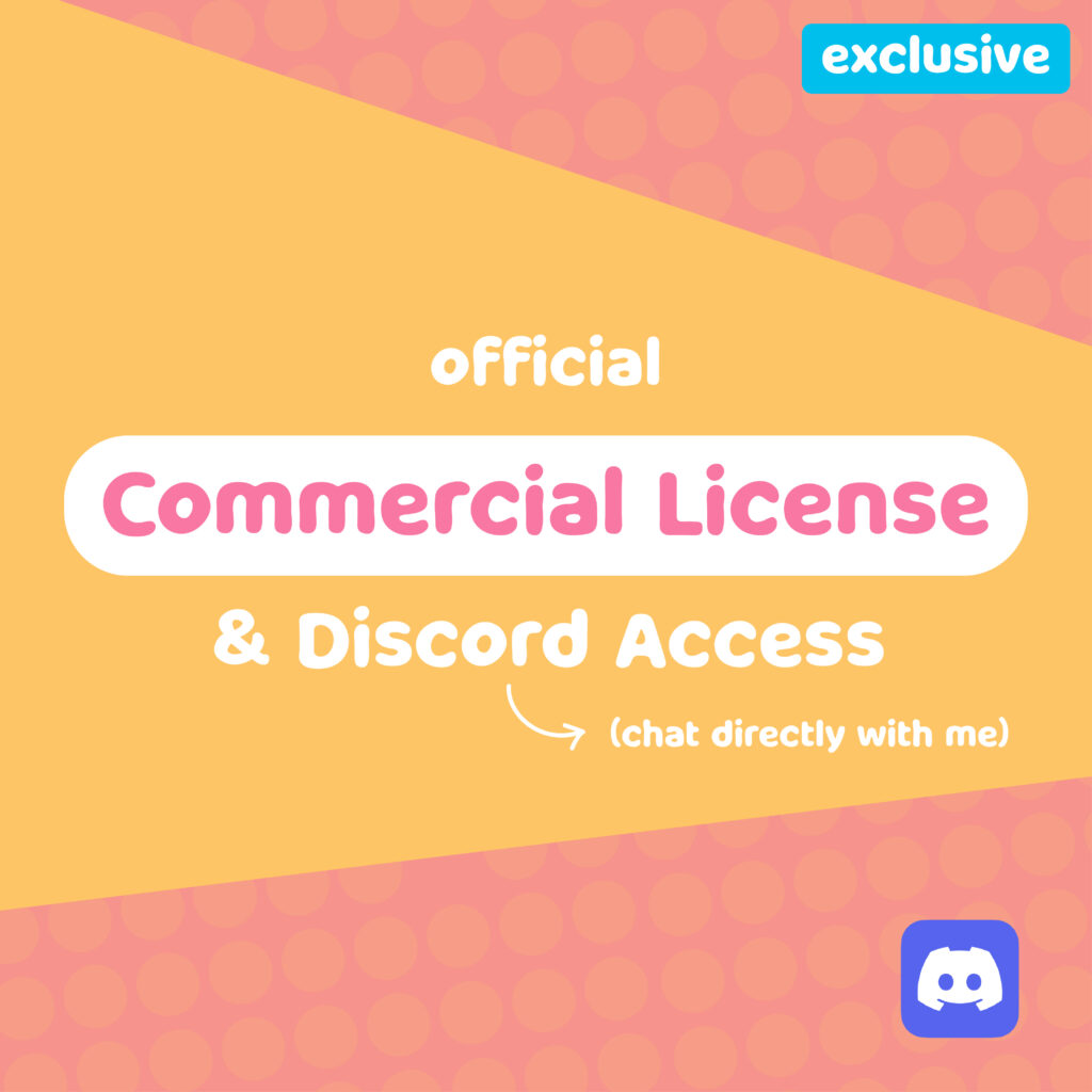 Commercial Use License + Exclusive Discord Access